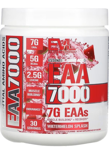Evlution Nutrition Eaa Pre & Post Workout Amino Acids 7000 282 Gram