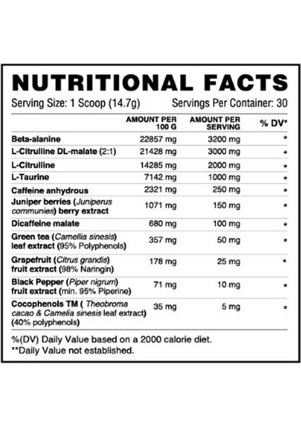 Rdx Extreme Preworkout fiyatları