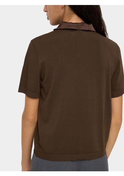 Boyun Bağlı Örme Süveter modelleri