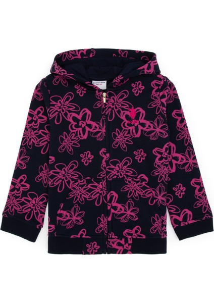 Kız Çocuk Lacivert Hırka (Örme) 50317959-VR033