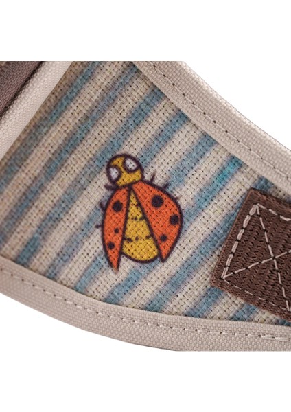 Krem Rengi Fare Desenli Kanvas Unisex Göğüs ve Bel Çantası fırsatları