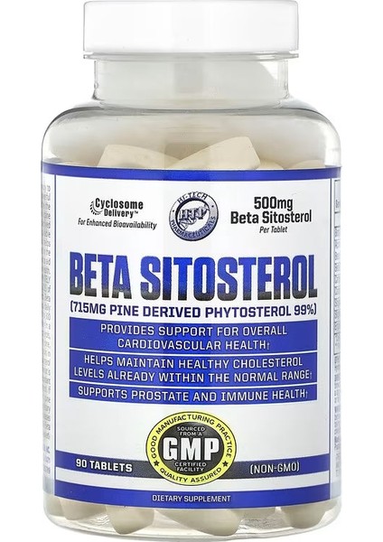 Hitech Pharmaceuticals Beta Sitosterol 500MG 90 Tablet