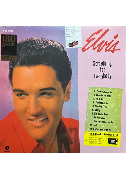 Elvis Presley Something For Everybody Lp Plak