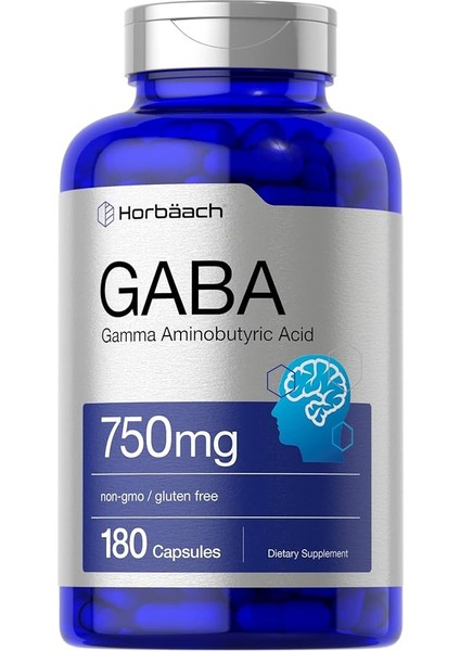 Horbäach Gaba 750MG | 180 Capsules
