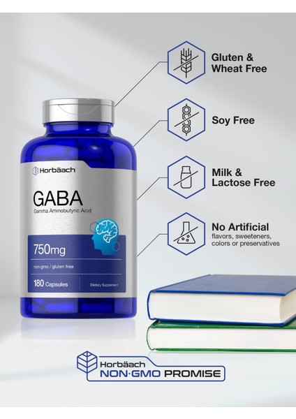 Horbäach Gaba 750MG | 180 Capsules fiyatları