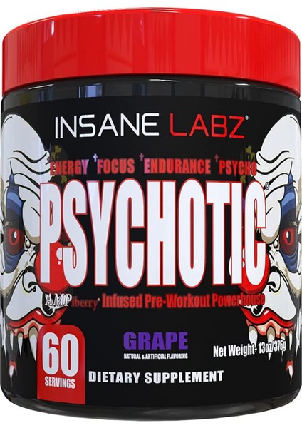 Insane Psychotic Extreme Preworkout 60 Servis