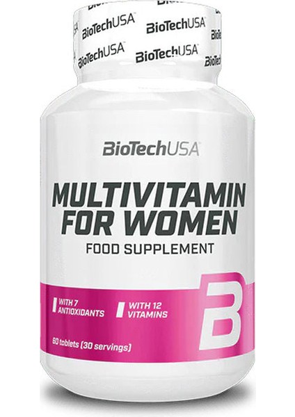 Bıotech Usa Multivitamin For Women - 60 Tablet (Bayanlara Özel)