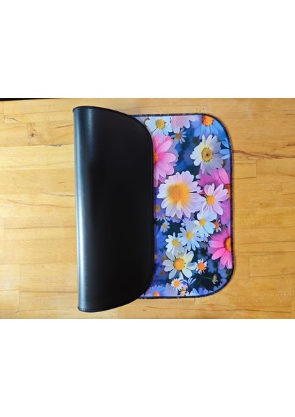 55X45 cm Renkli Papatyalar Kaydırmaz Taban Speed Yüzey Oyuncu Mouse Pad Gaming Pad indirimleri