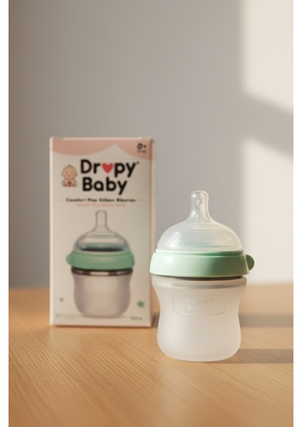 Comfort Plus Antikolik Silikon Biberon – Doğal Emme & Yavaş Akışlı (0-3 Ay) Yenidoğan fırsatları
