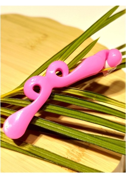 7 cm Lüks Renkli Parlak Muz Toka