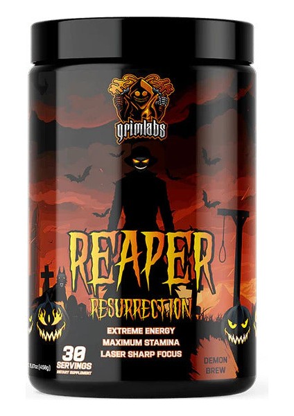 Grımlabs Reaper Resurrectıon Demon Brew 30 Servıngs PREWORKOUT+MK2866 Ostarine