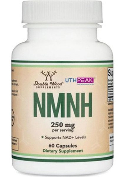 Nmnh (Nmn Supplement Alternative Supplement To Boost Nad+ Levels As We Age 250MG 60 Caps