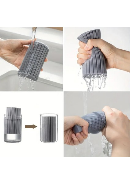 Çok Amaçlı Nemli Sünger Silgi | Paratik Temizlik Süngeri Toz Su Kir Süper Emici | 2 Adet