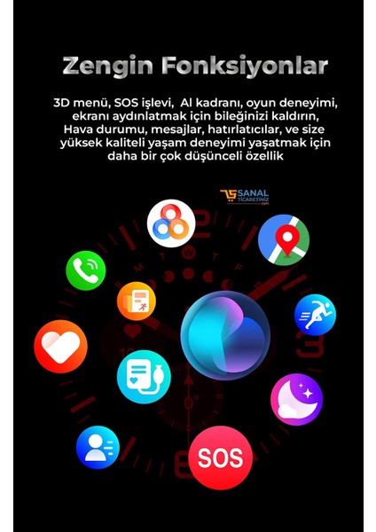 Watch Premium Ultra Akıllı Saat indirimleri
