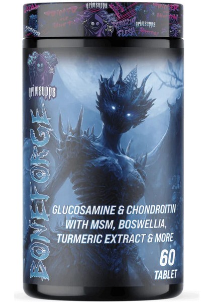 Boneforge Glucosamine & Msm & Turmeric & Boswellia 60 Tablet