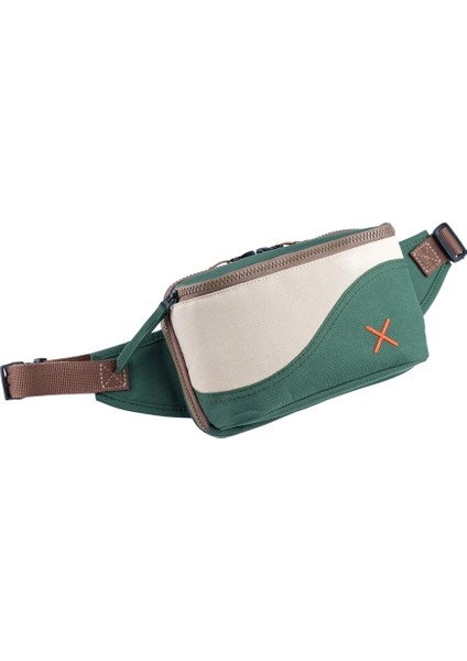 Yeşil Krem Kanvas Unisex Göğüs ve Bel Çantası fiyatları