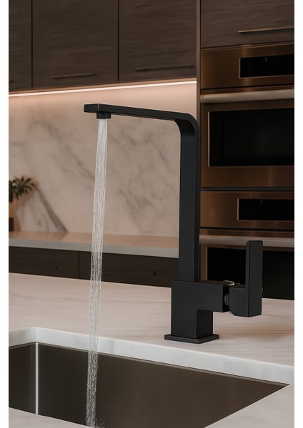 Kare Mutfak Eviye Bataryası Sıcak Soğuk Girişli - 2 Yıl Garantili modelleri