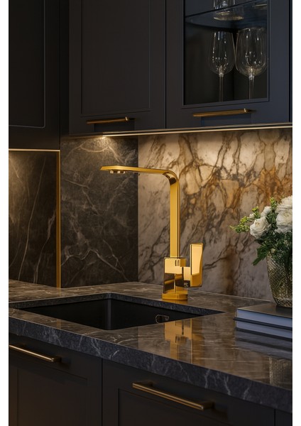 Kare Mutfak Eviye Bataryası Sıcak Soğuk Girişli - 2 Yıl Garantili fiyatları