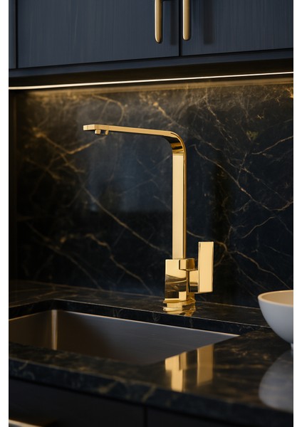 Kare Mutfak Eviye Bataryası Sıcak Soğuk Girişli - 2 Yıl Garantili modelleri