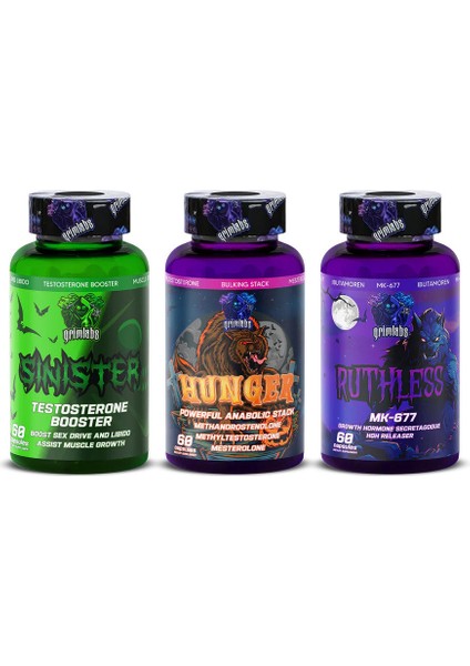 MK677 Hunger Sinister Testo Booster Bulk Mix Set 2