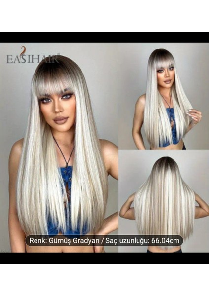 Peruk Tepelik Cıtcıt At Kuyrugu Fiber Isıya Dayanıklı Yeni Nesil Saç fırsatları