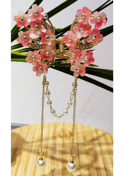 4 cm Lüks Parlak Renkli Toka