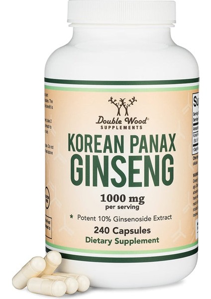 Korean Panax Ginseng 240 Caps