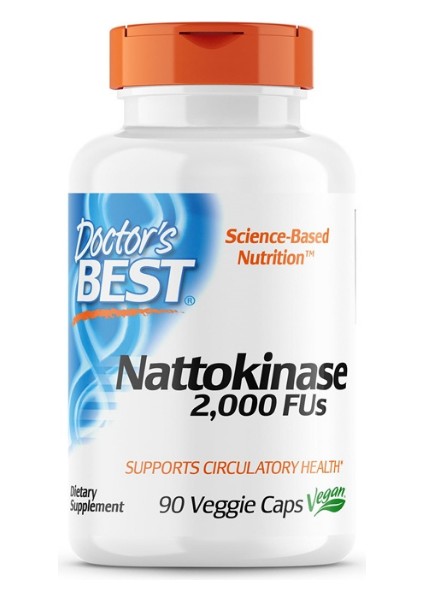 Doctor’s Best Doctor’s Best, Nattokinase, 2,000 Fus, 90 Veggie Caps