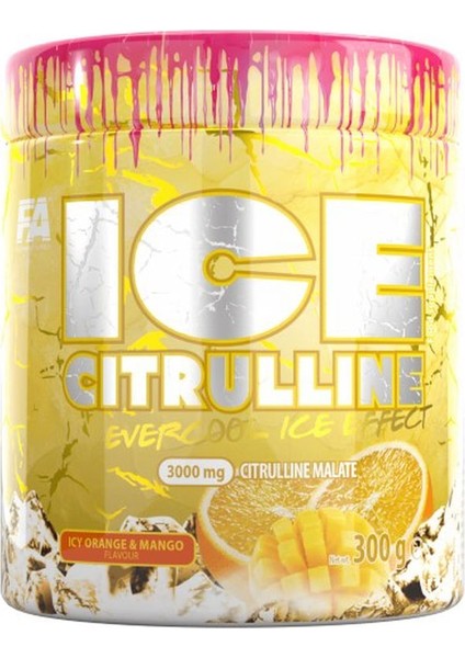 Fa Ice Citrulline Malate Pump 300 G - 3000 Mg / 75 Servis
