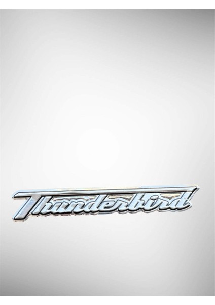 Thunderbird Arma Alüminyum Sticker 18 cm Oto Aksesuar