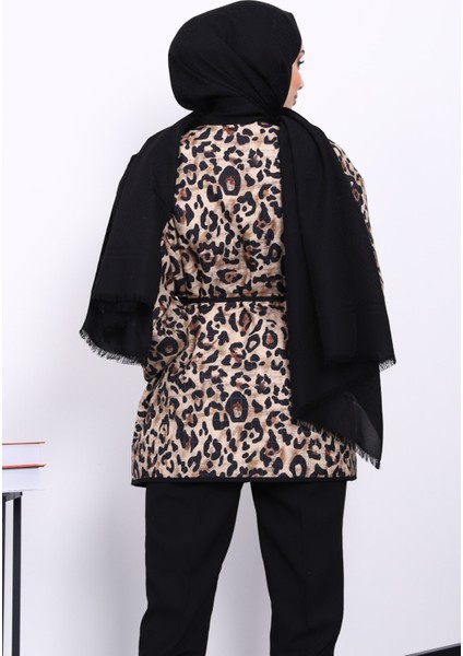 Vizon Desenli Çıtçıtlı Ceket fırsatları