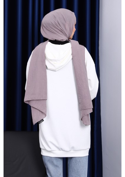 Ekru Kapşonlu Çift Cepli Sweat fırsatları