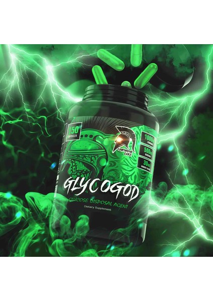 Glycogod 150 Kapsül (Karbonhidrat Yakıcı)