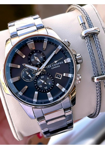 Italyan Tasarım Bileklik Hediyeli 2 Yıl Garantili 5 Atm Erkek Kol Saati ELC.08327.350