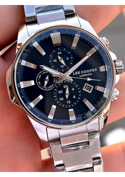 Italyan Tasarım Bileklik Hediyeli 2 Yıl Garantili 5 Atm Erkek Kol Saati ELC.08327.370 fırsatları