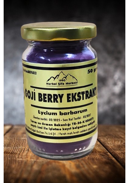 Goji Berry Ekstrak 50 gr