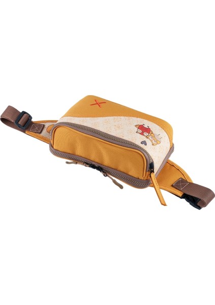 Sarı Renkli Baykuş Desenli Kanvas Unisex Göğüs ve Bel Çantası indirimleri