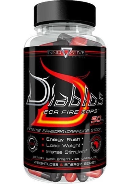 Diablos Eca Fire Extreme Fat Burner 90 Kapsul