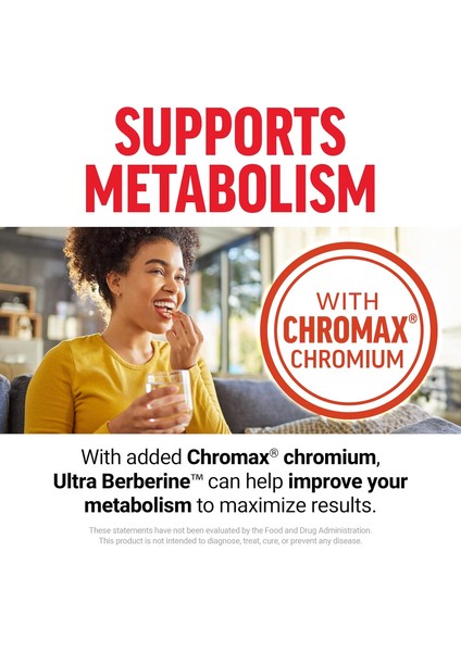 Ultra Berberine 500MG Chromium & Cinnamon 60 Vegetable Capsules modelleri