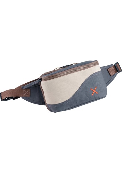 Antrasit Krem Kanvas Unisex Göğüs ve Bel Çantası modelleri