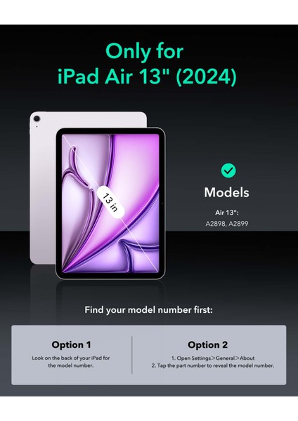 iPad Air 13 M2-M3 (2024) Shift Kılıf fiyatları