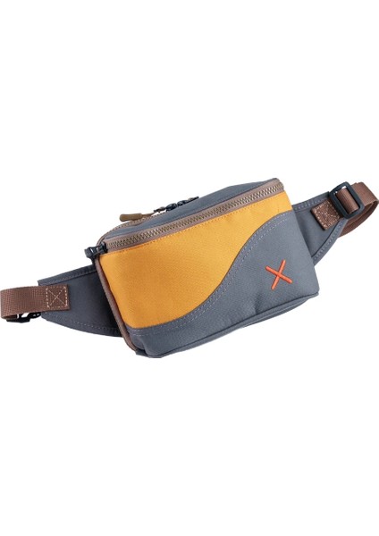 Antrasit Sarı Kanvas Unisex Göğüs ve Bel Çantası modelleri