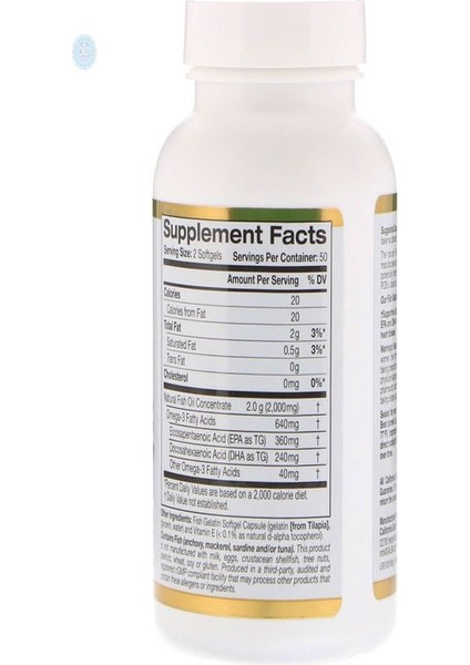 Premium Omega 3 Fish Oil 100 Softgel modelleri