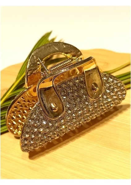 Lüks Gösterişli Renkli Metal Kıstırma Toka