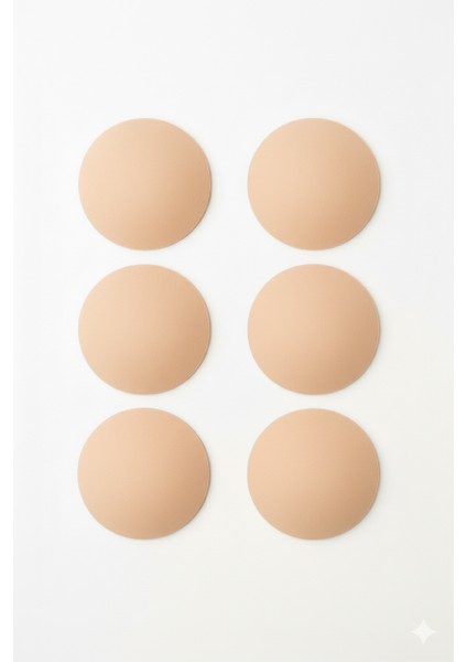 Kadın Sütyen Pedi - Göğüs Pedi 3 Çift Ten (Atlet, Büstiyer, Mayo Için Uyumlu) modelleri