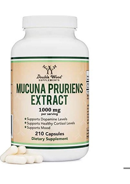 Dopa Mucuna Pruriens 1000 Mg 210 Caps