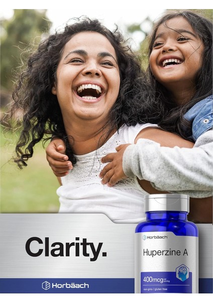 Huperzine(Huperzia Serrata) A 400MCG | 180 Capsules | Non-Gmo, Gluten Free fiyatları