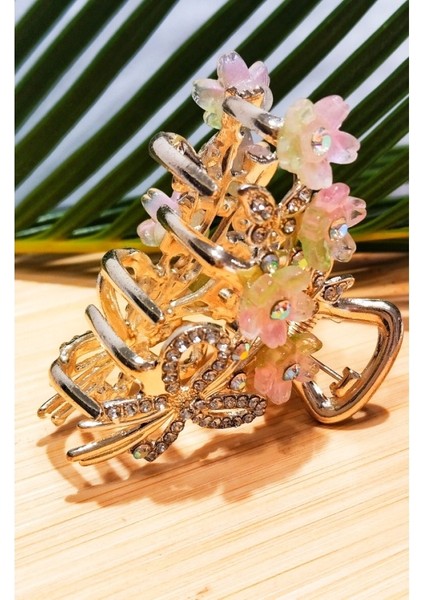 5 cm Lüks Parlak Renkli Toka