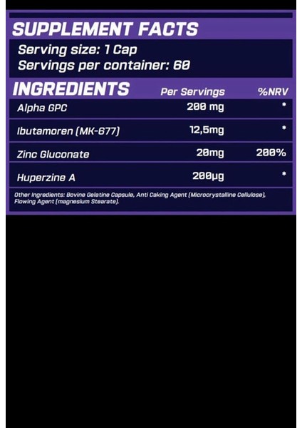 MK677 60 Kapsül - 12,5 Mg modelleri