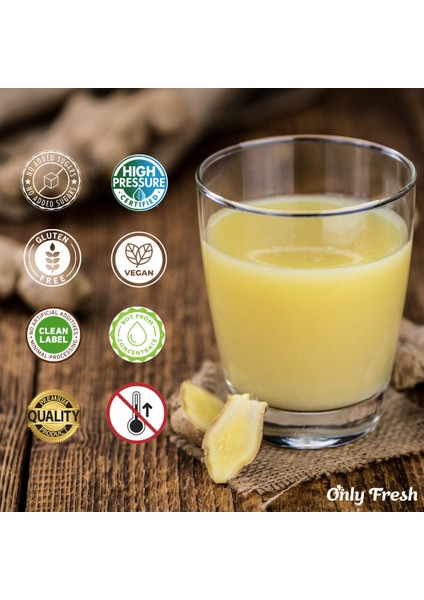 Zencefil Shot 6'lı Paket Bağışıklık Desteği Içecek 60 ml indirimleri